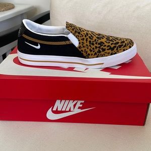 Women’s Nike Cheetah Slip ons